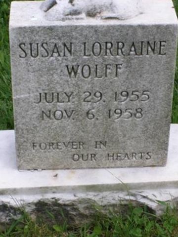 Susan Lorraine Wolff on Sysoon