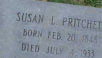 Susan Louisa Daniel Pritchett on Sysoon