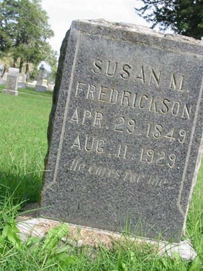 Susan M. Fredrickson on Sysoon