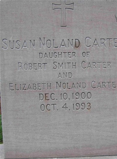 Susan Noland Carter on Sysoon