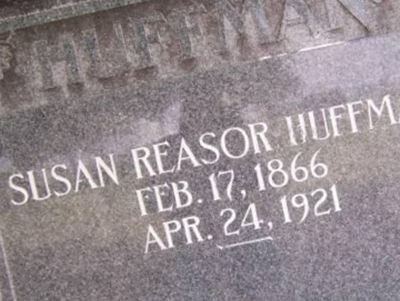 Susan Reasor Huffman on Sysoon