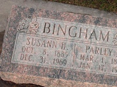 Susann Faulkner Hill Bingham on Sysoon