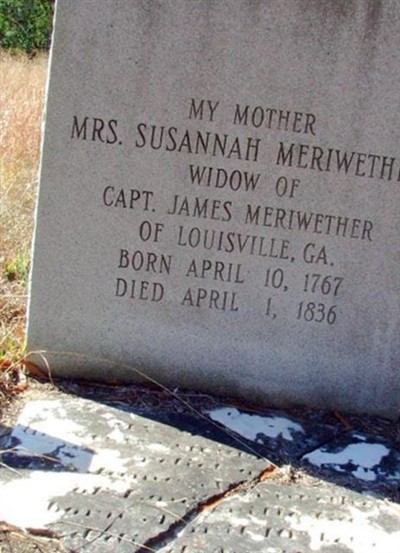 Susannah Meriwether on Sysoon