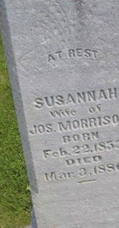 Susannah Morrison on Sysoon