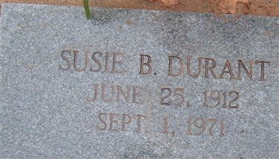 Susie B. Durant on Sysoon