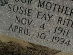 Susie Fay Riter on Sysoon