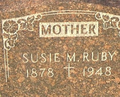 Susie M Ruby on Sysoon