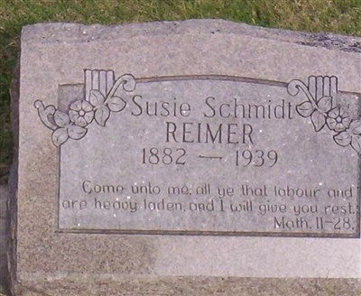 Susie Schmidt Reimer on Sysoon