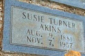 Susie Turner Atkins on Sysoon