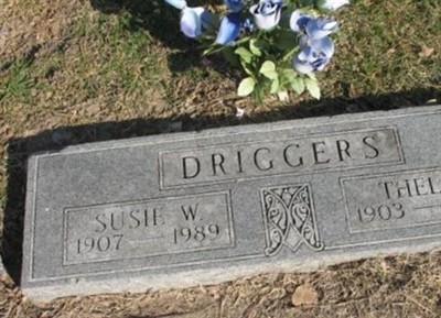 Susie Winifred McCowan Driggers on Sysoon