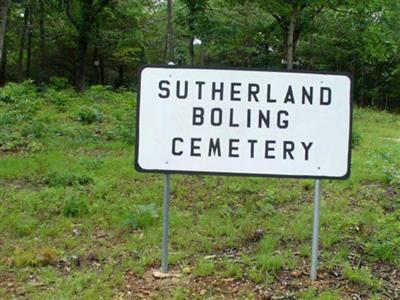 Sutherland-Boling Cemetery on Sysoon