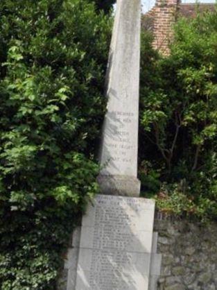 Sutton Valence War Memorial on Sysoon