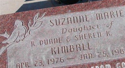 Suzanne Marie Kimball on Sysoon