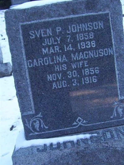 Sven P Johnson on Sysoon