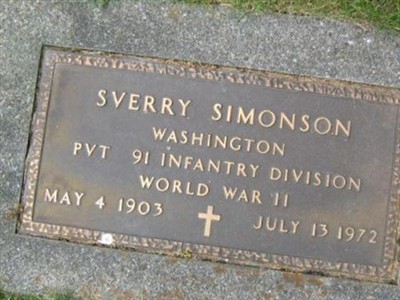 Sverry Simonson on Sysoon