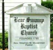 Bear Swamp Baptist Church Cemetery on Sysoon