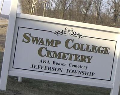 Swamp College Cemetery on Sysoon