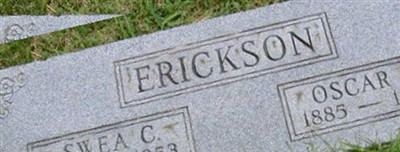 Swea C. Erickson on Sysoon