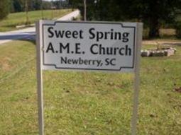 Sweet Spring AME Church Cemetery on Sysoon