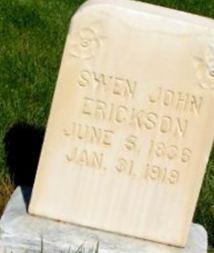 Swen John Erickson on Sysoon