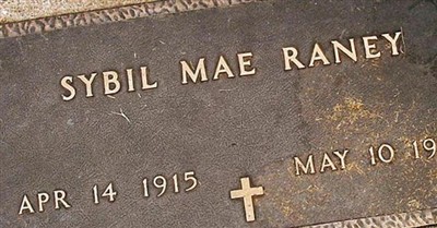 Sybil Mae Raney on Sysoon