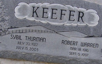 Sybil Thurman Keefer on Sysoon