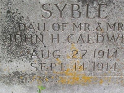 Syble Caldwell on Sysoon