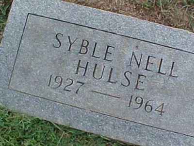 Syble Nell Hulse on Sysoon