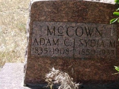 Sydia M McCown on Sysoon