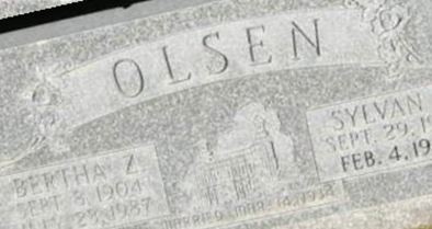 Sylvan Erastus Olsen on Sysoon