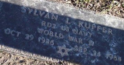 Sylvan L Kupfer on Sysoon