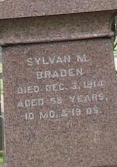 Sylvan M Braden, Find a grave on Sysoon Sylvan M Braden on Sysoon