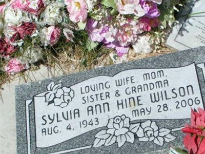 Sylvia Ann Hine Wilson on Sysoon