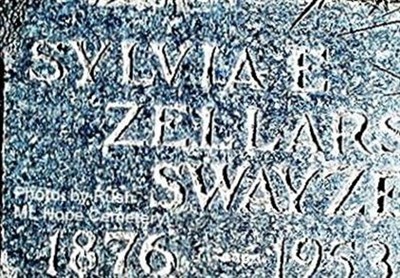 Sylvia E. Zellars Swayze on Sysoon