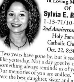 Sylvia Elva Robles on Sysoon