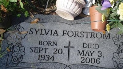 Sylvia Forstrom on Sysoon