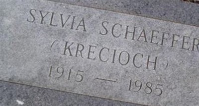 Sylvia (Krecioch) Schaeffer on Sysoon