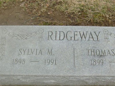 Sylvia M Ridgeway on Sysoon