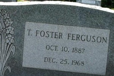 T Foster Ferguson on Sysoon