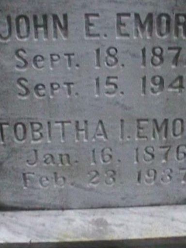 Tabitha Isabelle Patterson Emory on Sysoon
