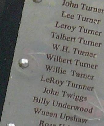 Talbert Turner on Sysoon