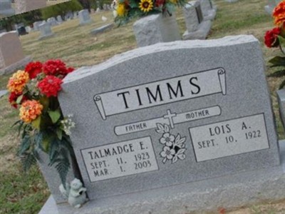 Talmadge E. Timms on Sysoon