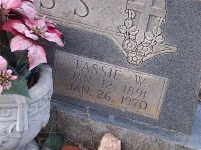 Tassie W. Pass on Sysoon