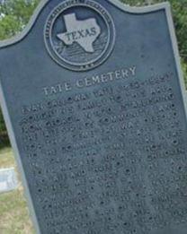 Tate Cemetery on Sysoon