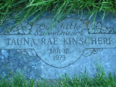 Tauna Rae Kinscherf on Sysoon
