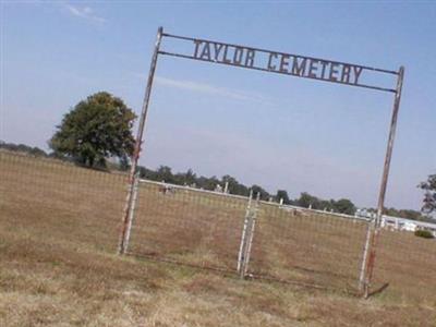 Taylor Cemetery on Sysoon