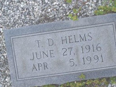 T D Helms on Sysoon