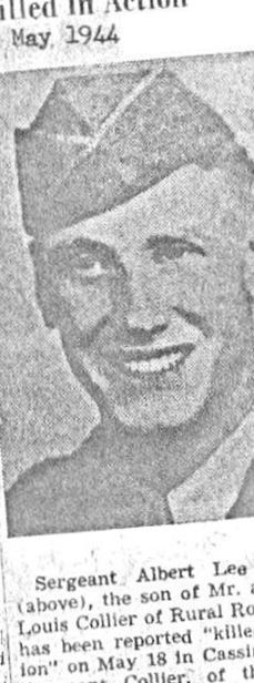 Tec5 Albert L Collier on Sysoon