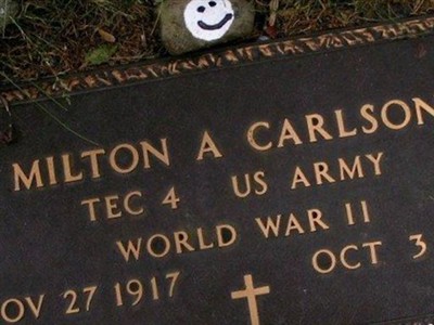 TEC 4 Milton Arvid Carlson on Sysoon