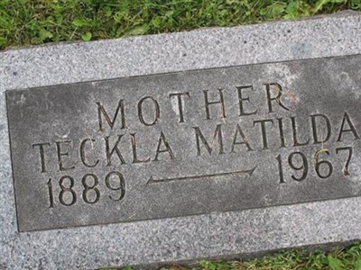 Teckla Matilda Ekquist Lundwall on Sysoon